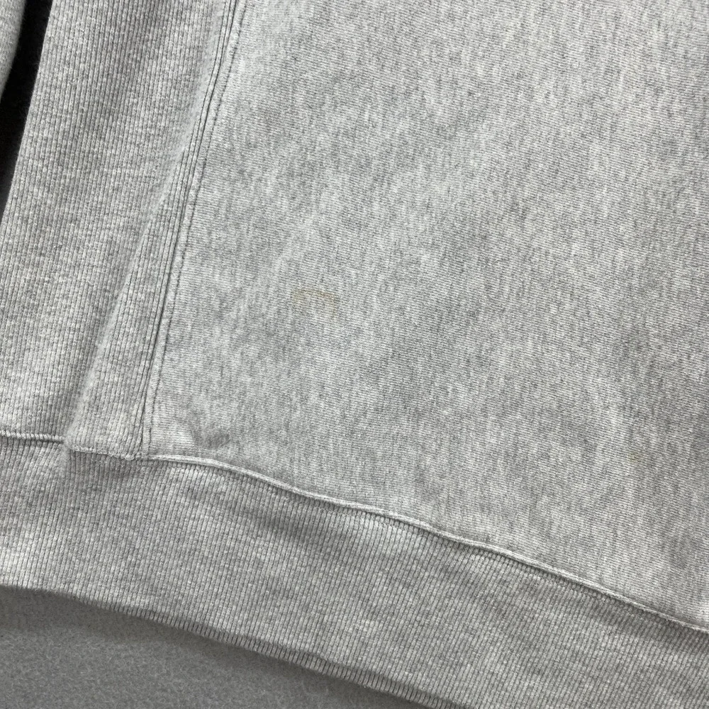North Carolina Sweatshirt Mens XL Gray Fleece Pullover Collegiate Preppy Crew